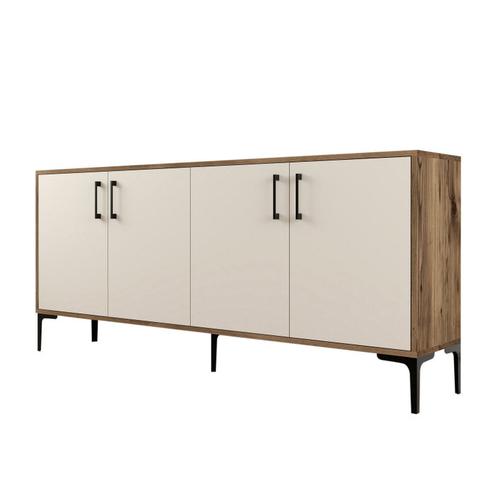 Hanah Home Kiev - Nogal y crema Hanah Home Kiev - Nogal y crema